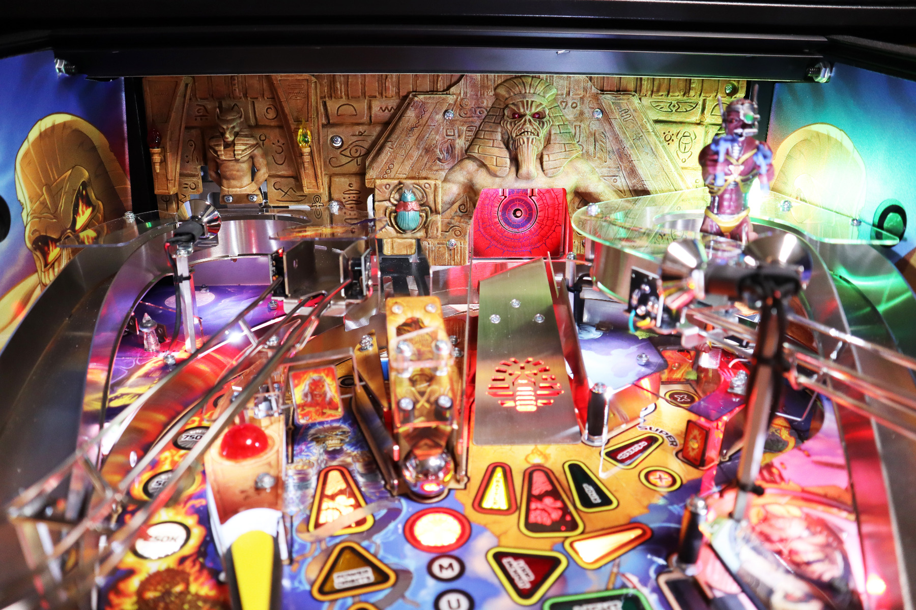 Iron Maiden Sculpted Backboard by The Art of Pinball - Image 20