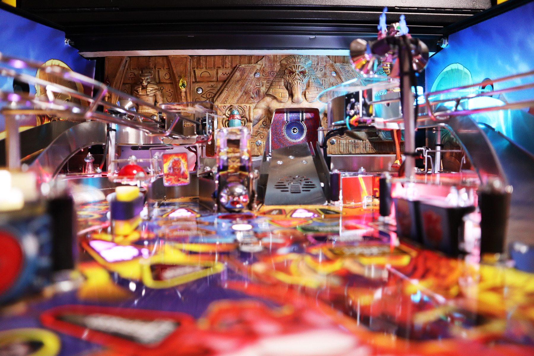 Iron Maiden Sculpted Backboard by The Art of Pinball - Image 18