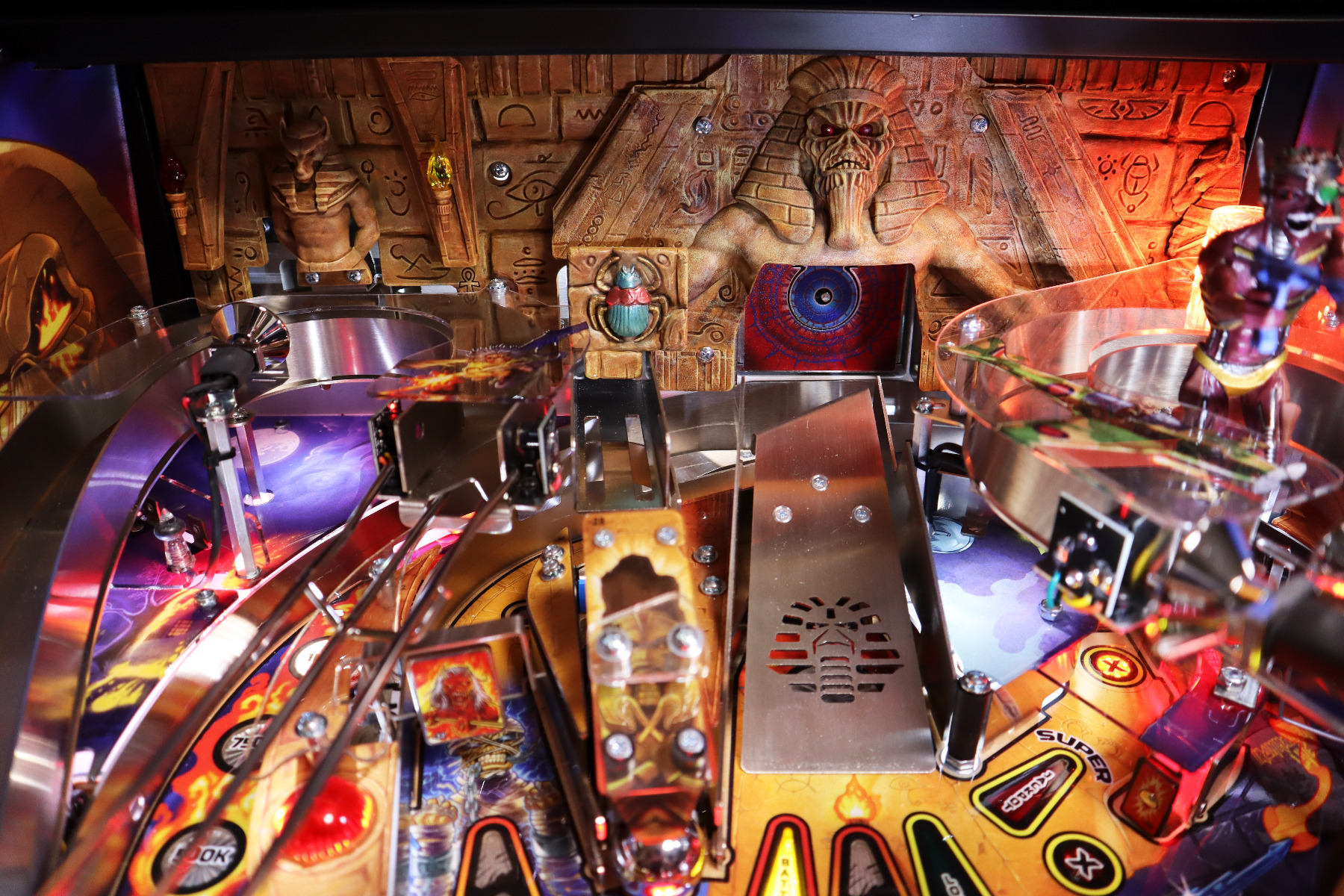 Iron Maiden Sculpted Backboard by The Art of Pinball - Image 16