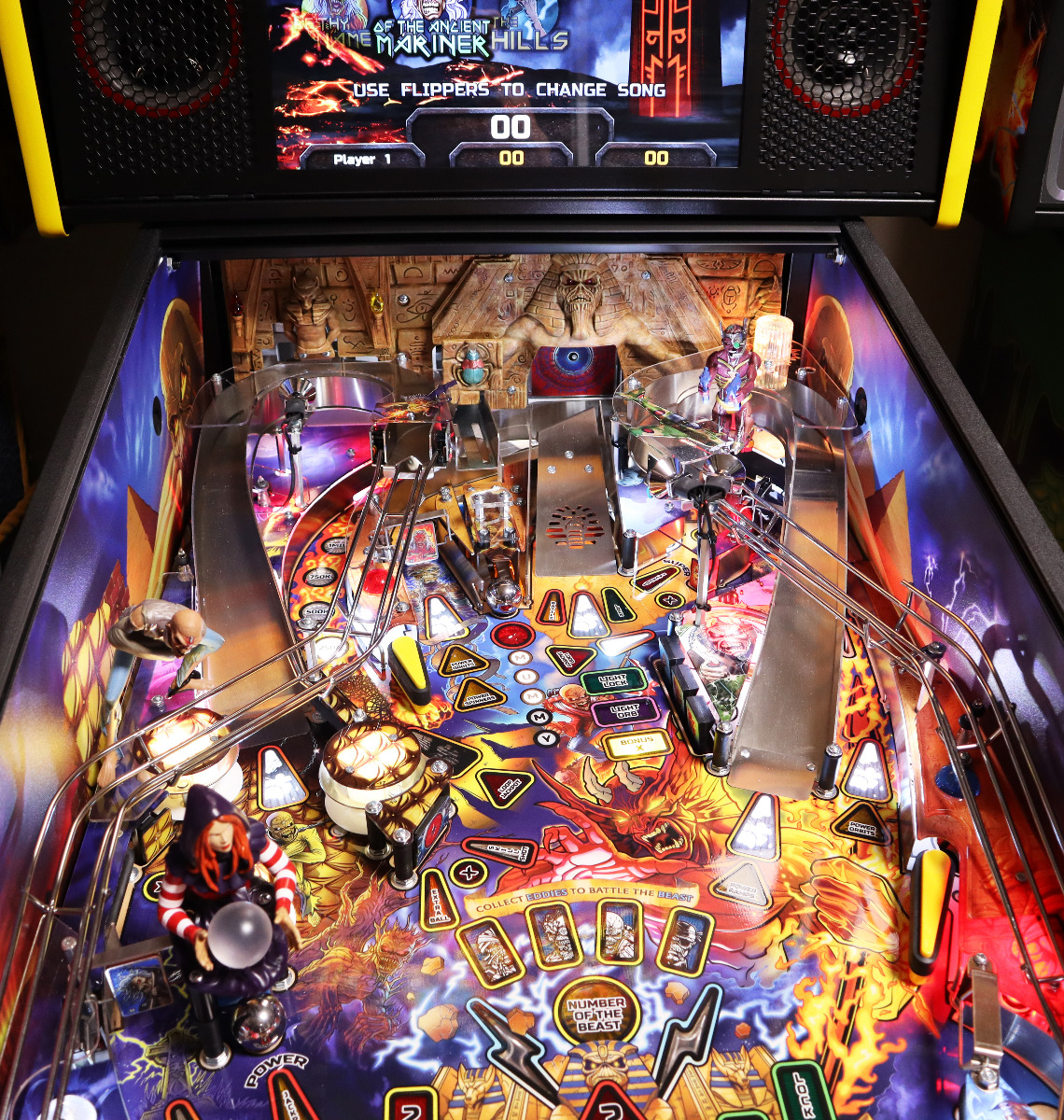 Iron Maiden Sculpted Backboard by The Art of Pinball - Image 14