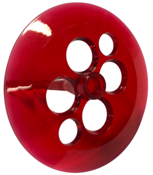 Skirt Transparent Rood