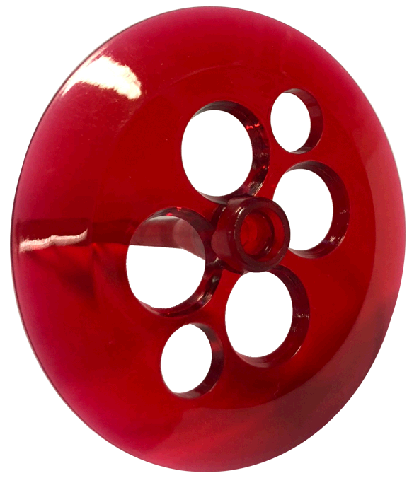 Skirt Transparent Rood - Image 1