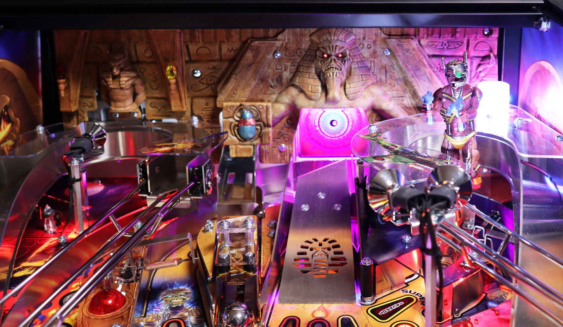 Iron Maiden Sculpted Backboard by The Art of Pinball - Image 13