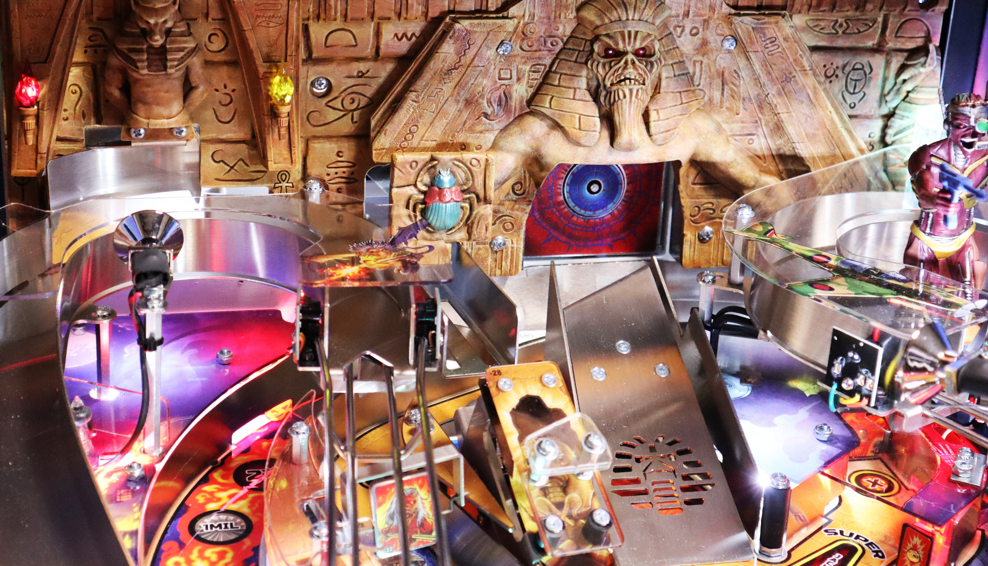 Iron Maiden Sculpted Backboard by The Art of Pinball - Image 11