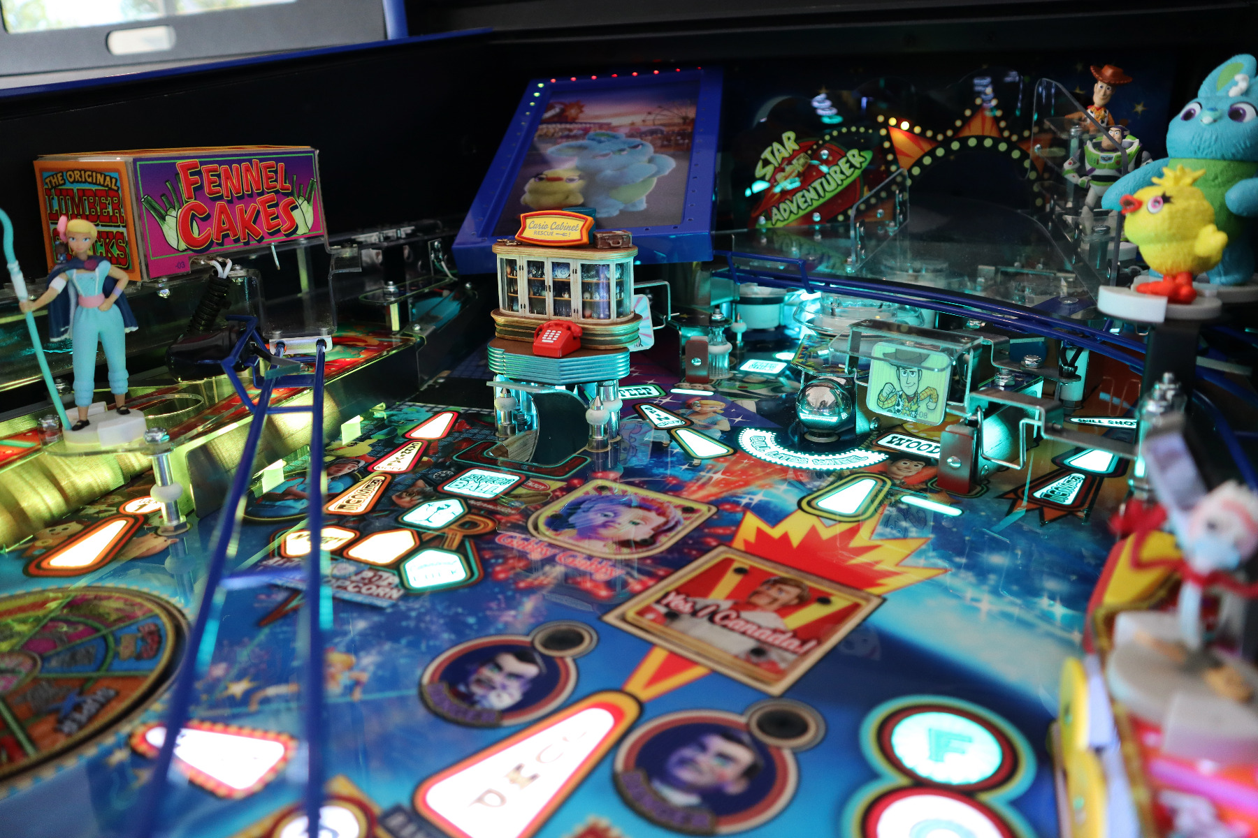 Toy Story 4 Sculpted Interactive Curio Cabinet by The Art of Pinball - Image 4