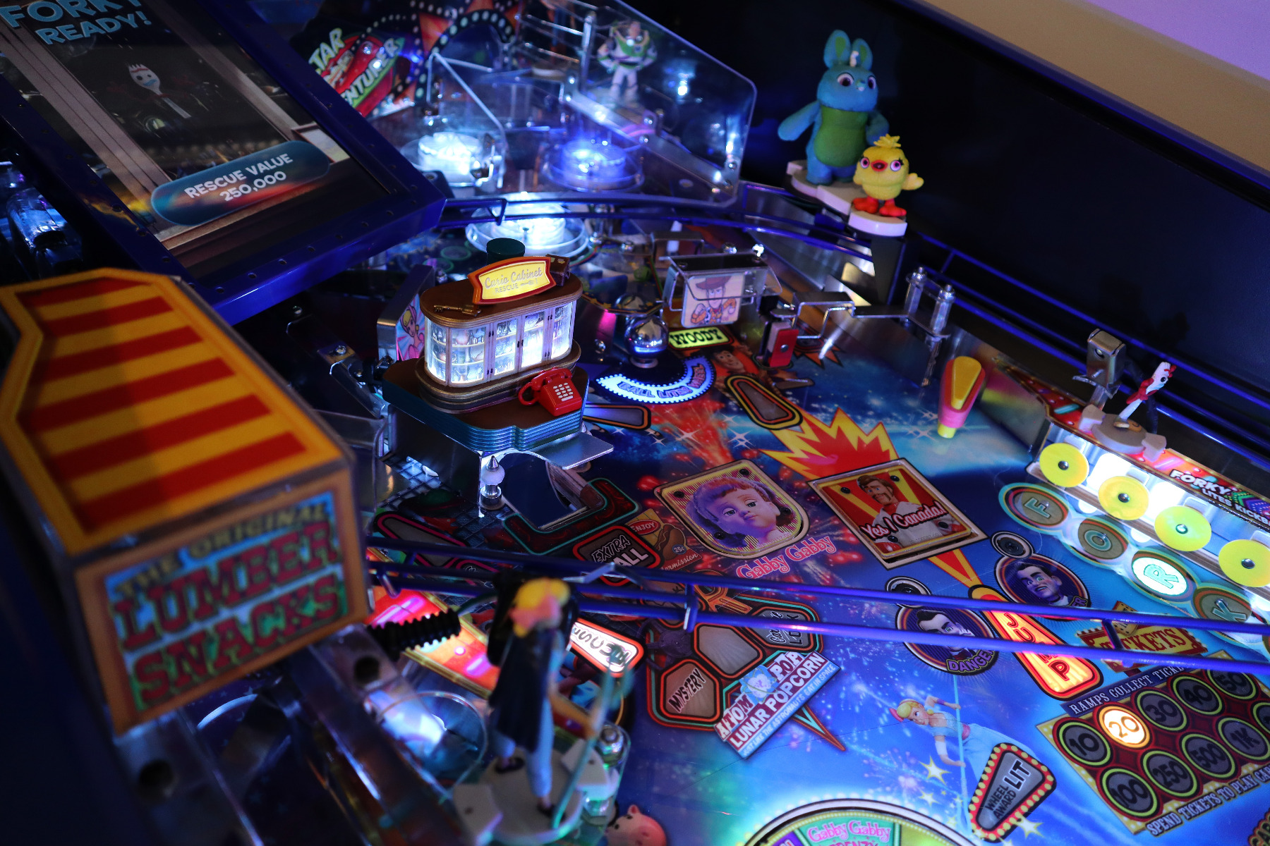 Toy Story 4 Sculpted Interactive Curio Cabinet by The Art of Pinball - Image 8