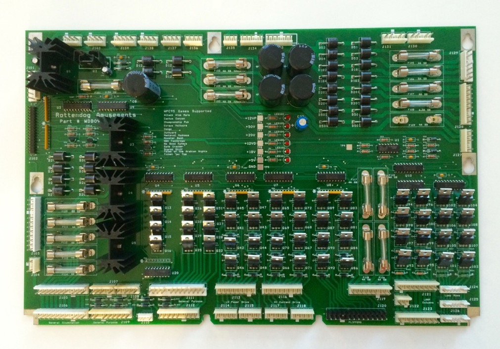 WPC95 Bally/Williams Power Driver Board - Image 1