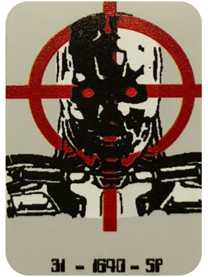 Terminator 2 Target Decal