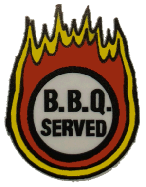 Elvira and the Party Monsters BBQ Insert Decal