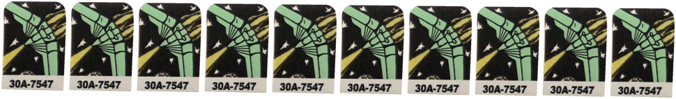 Stellar Wars Target Decals - Image 1