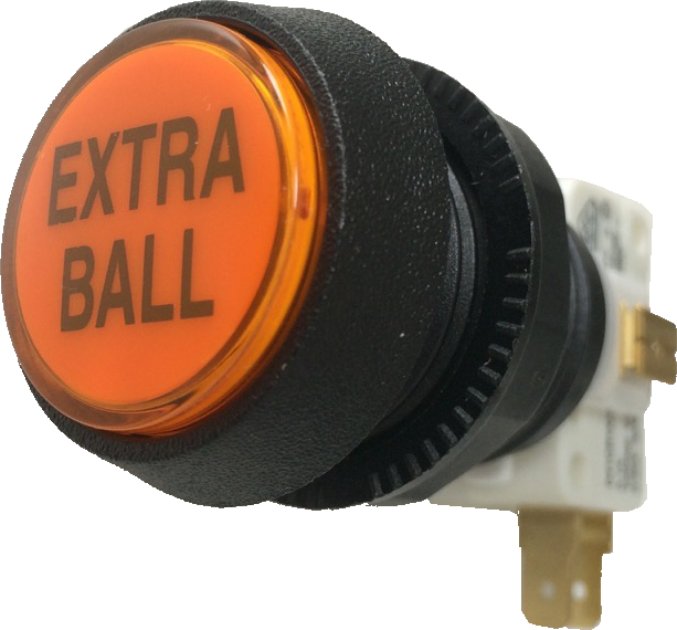 Extra Ball Button Orange - Image 1
