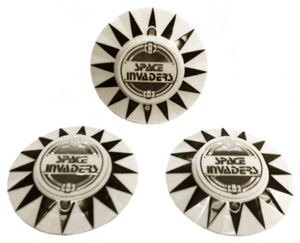 Space Invaders Bumper Cap Set