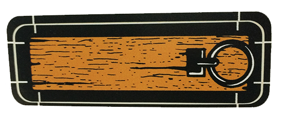 Funhouse Trap Door Decal - Image 1