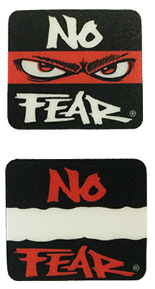 No Fear Spinner Decals