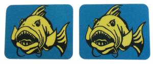 Fish Tales Spinner Decals