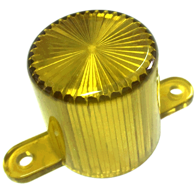 Dome Flash Lamp Screw Yellow - Image 1