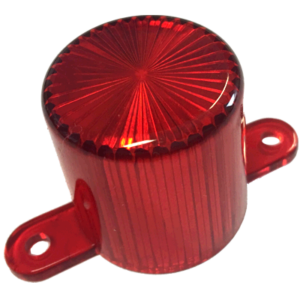 Dome Flash Lamp Screw Red