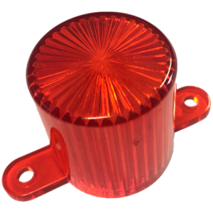 Dome Flash Lamp Screw Amber