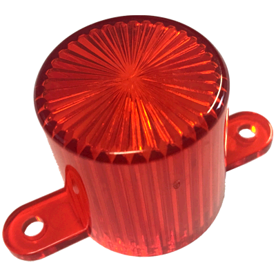 Dome Flash Lamp Screw Amber - Image 1