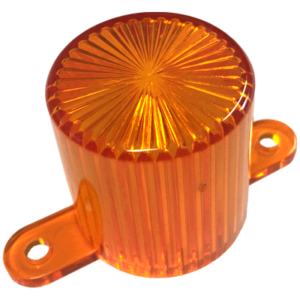 Dome Flash Lamp Screw Orange