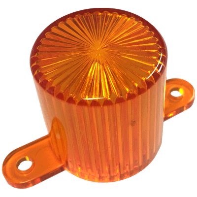 Dome Flash Lamp Screw Orange - Image 1