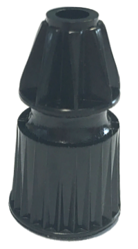 Star Post Transparent Black