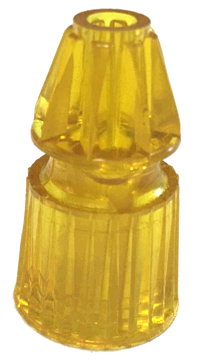 Star Post Transparent Yellow