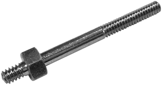 Metal Post 8-32 & 6-32 * 2-1/16" - Image 1