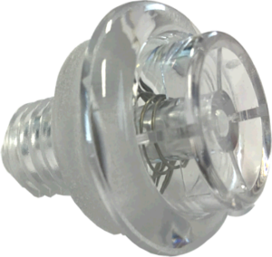 Flipper Button Transparent Clear