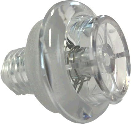 Flipper Button Transparent Clear - Image 1