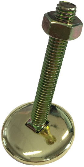 Heavy Duty Leg Leveler With Nut Gold