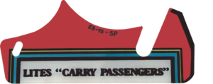Taxi "Carry Passenger" Plastic