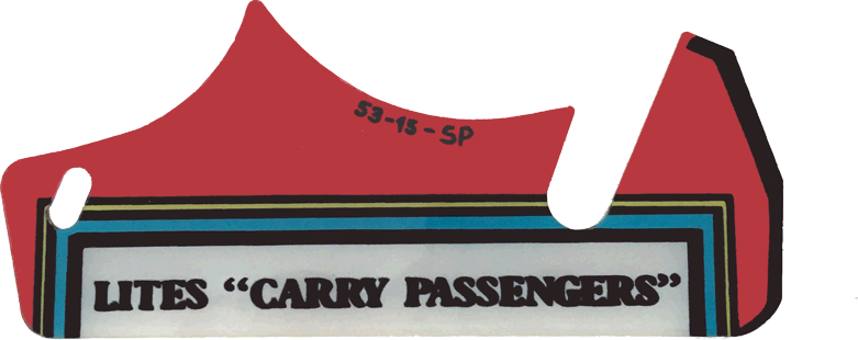 Taxi "Carry Passenger" Plastic - Image 1
