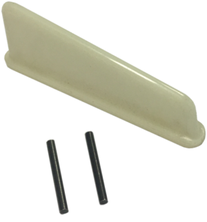 Lane Guide Fin White