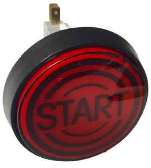 Data East Start Button Red