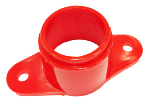 Button Flipper Housing Red
