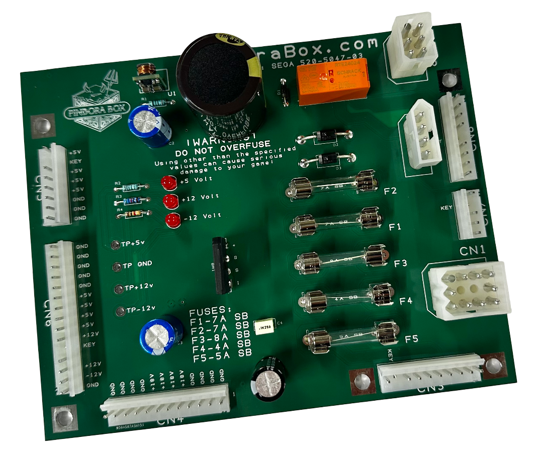 Sega Power Supply Board 520-5047-03