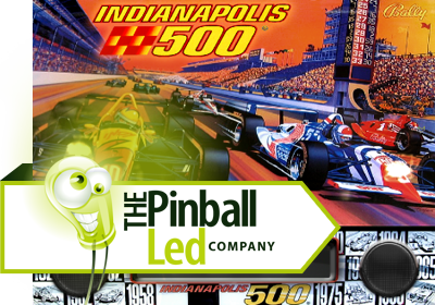 Indianapolis 500 UltiFlux Playfield LED Set - Image 1