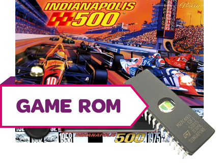 Indianapolis 500 CPU Game Rom (Belgium) - Image 1