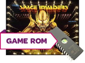 Space Invaders CPU Game Rom Set