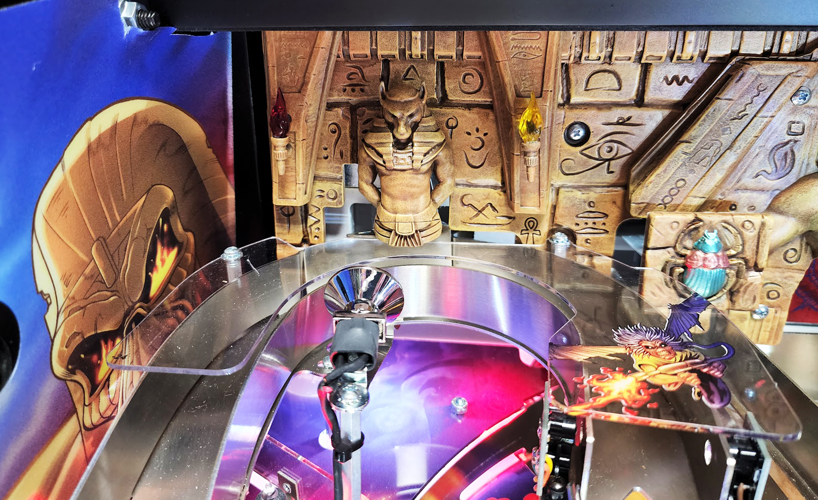 Iron Maiden Sculpted Backboard by The Art of Pinball - Image 2