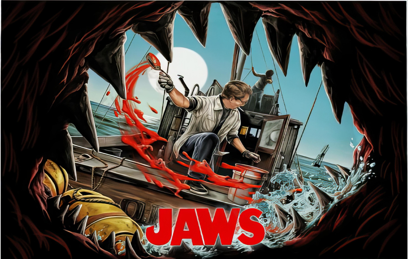Jaws Alternate Translite 2 - Image 1