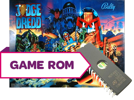 Judge Dredd CPU Game Rom - Image 1