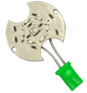 Pop Bumper 11 SMD LED Lights Green