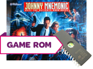 Johnny Mnemonic CPU Game Rom BELGIUM