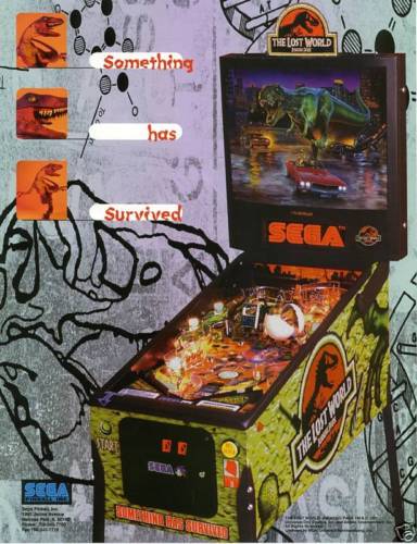 The Lost World Jurassic Park Flyer - Image 1