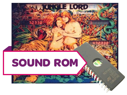 Jungle Lord Sound Rom IC6 - Image 1