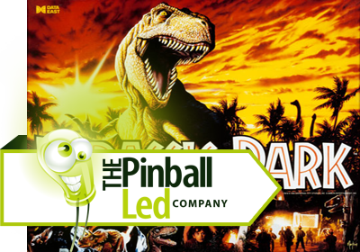 Jurassic Park UltiFlux Playfield LED Set - Image 1