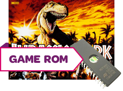 Jurassic Park Game/Display Rom Set 6.00 (Pinballcode) - Image 1