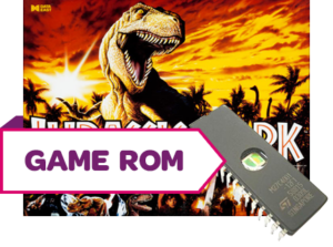 Jurassic Park Game/Display Rom Set (German)